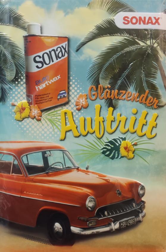 >SONAX Retro Skilt 2016