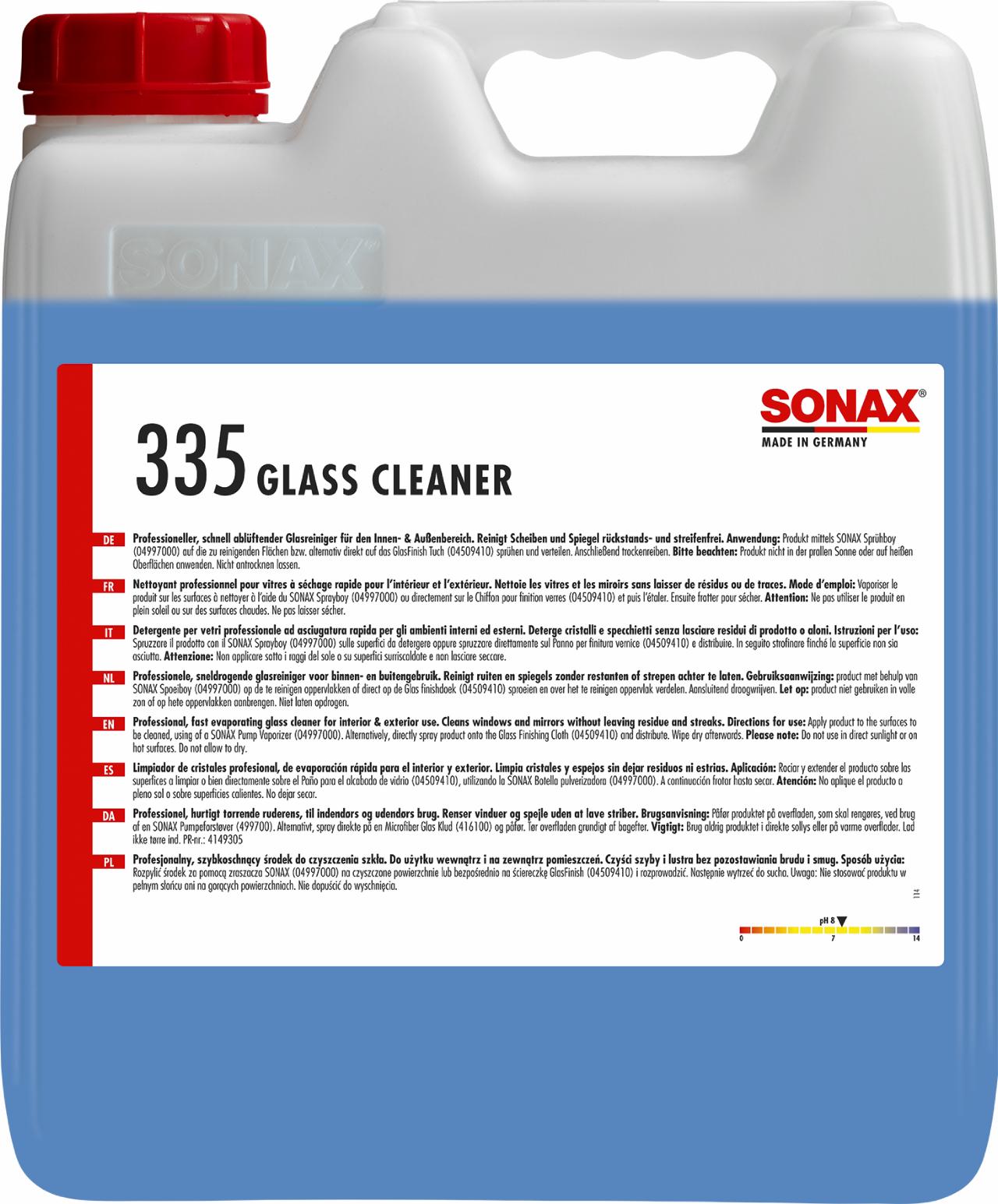 SONAX PROFILINE GlassCleaner 10L