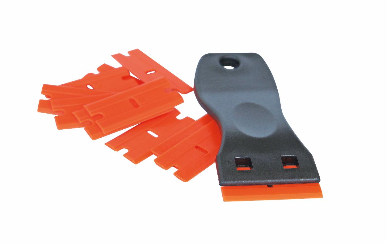 Plastskraber (Holder + 2 Blade)