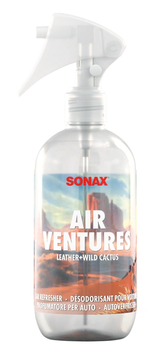 SONAX AirVentures Auto Duftfrisker - Leather+Wild Cactus - 300ml