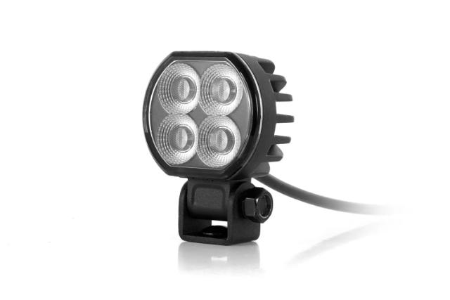 Arbejdslygte LED 2448lm RUND (flood)