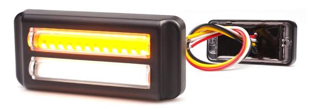 Markeringslygte LED (hvid/blitz)