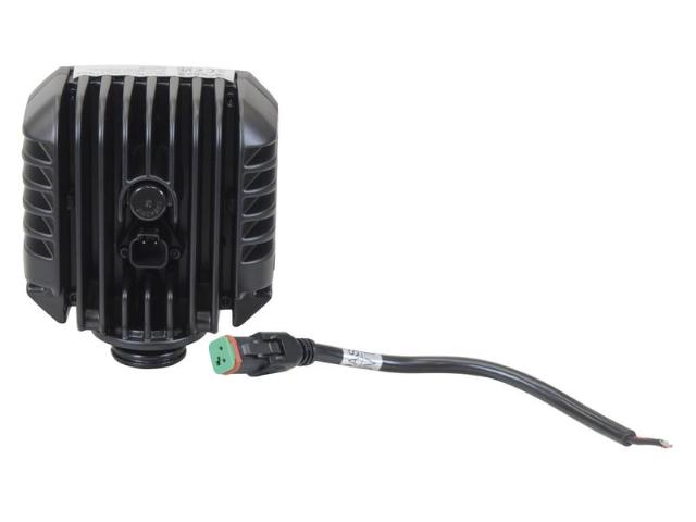 Arbejdslygte LED 9500lm FIRKANT 180° (flood)