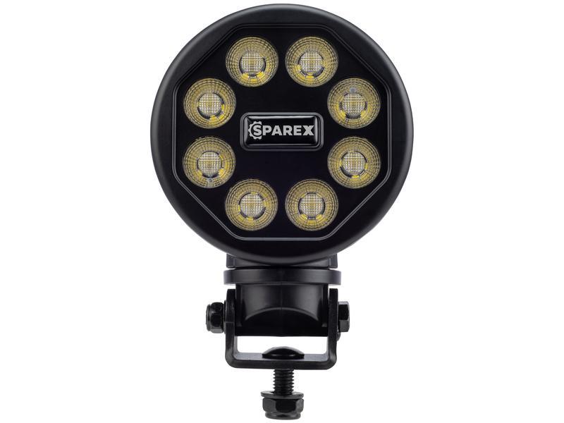 Arbejdslygte LED 9500lm RUND 180° (flood)