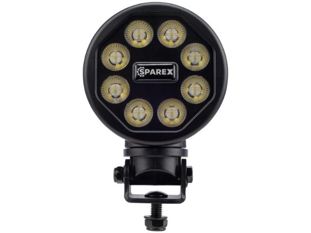 Arbejdslygte LED 9500lm RUND 180° (flood)