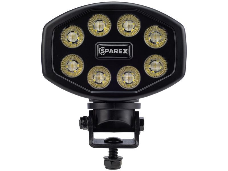 Arbejdslygte LED 9500lm OVAL 180° (flood)