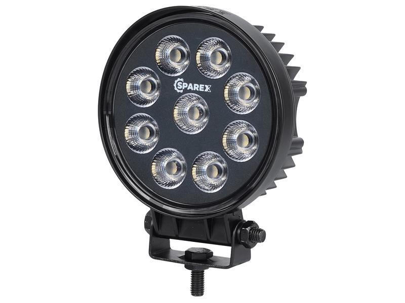 Arbejdslygte LED 2600lm RUND 140° (flood)