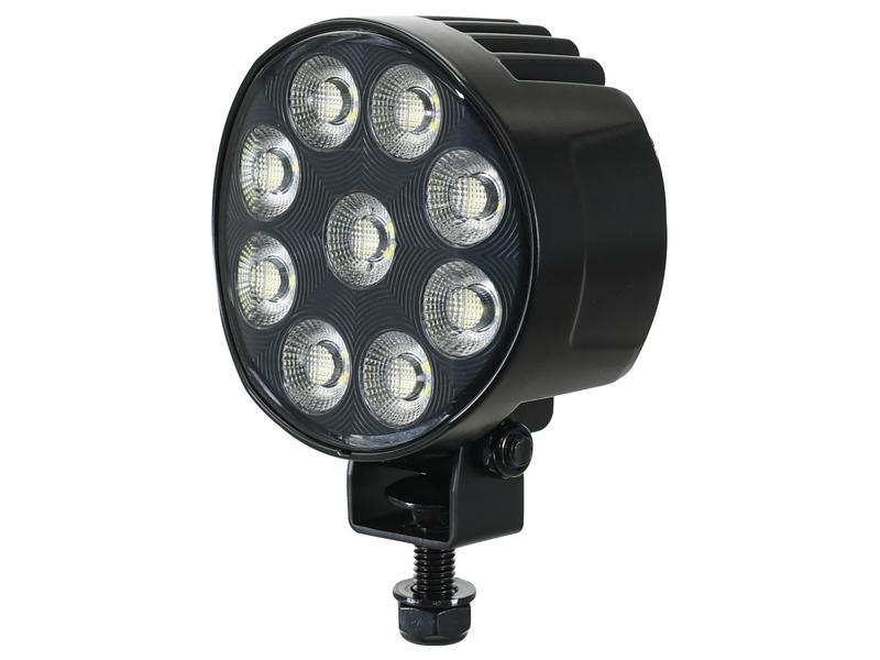 Arbejdslygte LED 6100lm RUND 180° (flood)(m/varme)