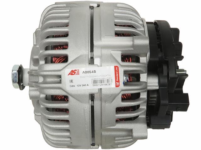 Generator 12V 240A (u/remskive)