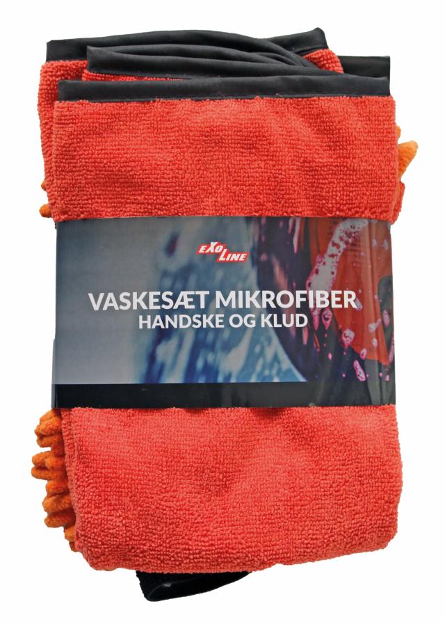 EXOline Vaskesæt, microfiber 2 dele