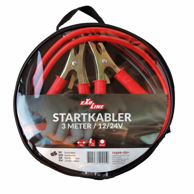 EXOline Startkabler 16mm TUV/GS/DIN 3m