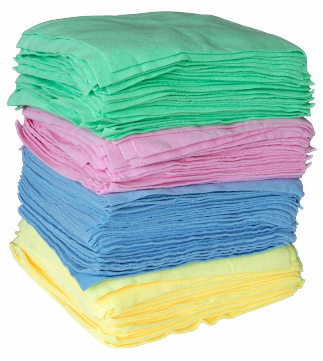 Maxshine Microfiberklud Sømløs Rød 40x40cm 50 stk.