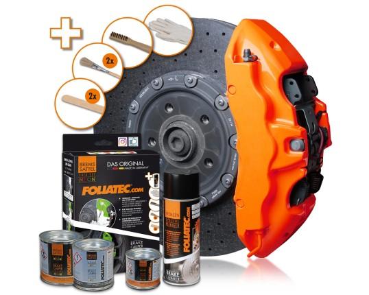 Foliatec Bremsekaliberlak Neon orange sæt