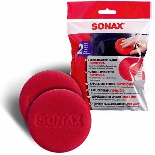 SONAX Profiline Applicator Pad 2-pak rød