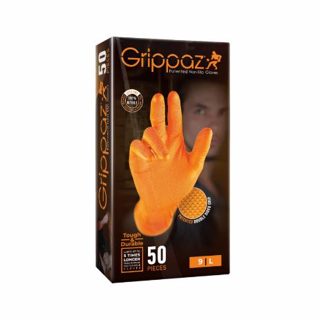 Grippaz 246 nitril handske orange 50 stk. – 7