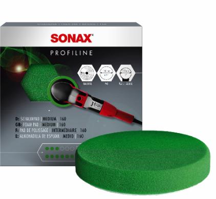 SONAX Polerskive Grøn Ø160 Medium