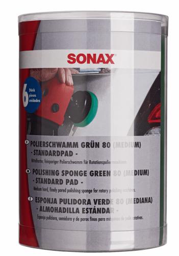 SONAX Polerskive Grøn Ø75mm