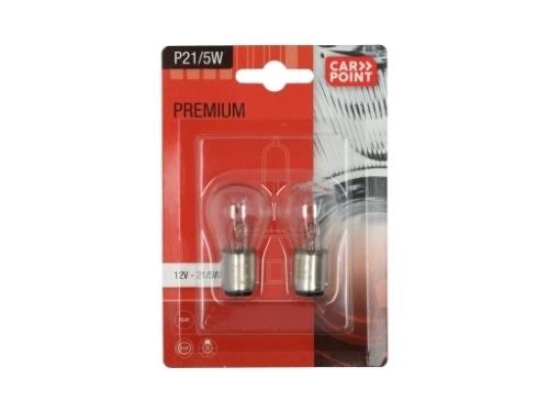 Carpoint Premium Car Bulbs P21/5W 2 Pieces